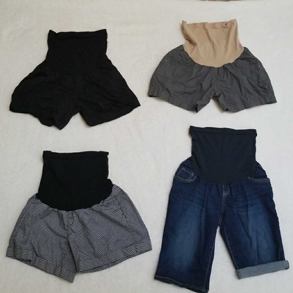 🔥Maternity Shorts Bundle size Medium